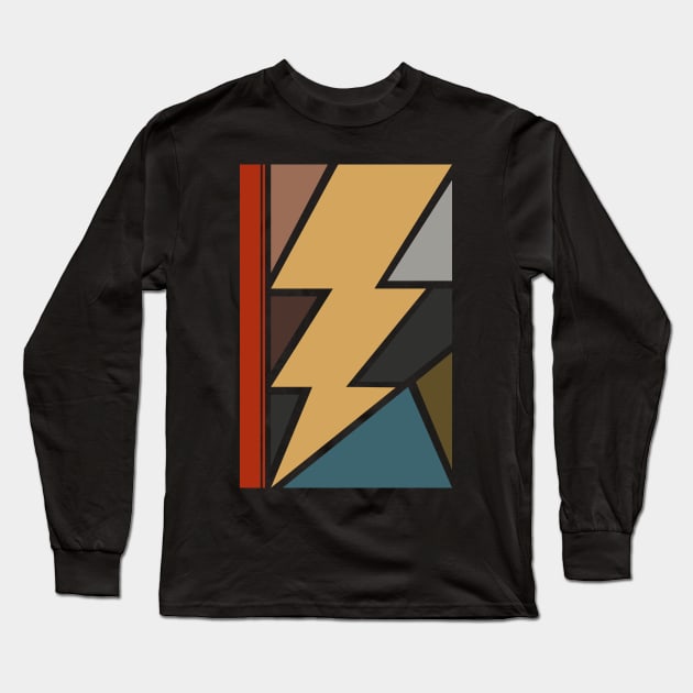 Lightning No. 1 Long Sleeve T-Shirt by SunGraphicsLab